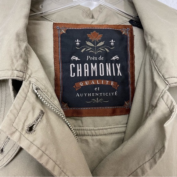 Vintage Pres de Chamonix Qualite et Authenticite Utility Jacket XS - Picture 3 of 10